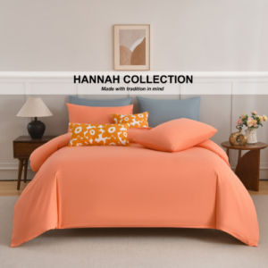 Hannah Collection Soridokara 900TC Microfiber Fitted Sheet Set Solid Colour Bedsheet
